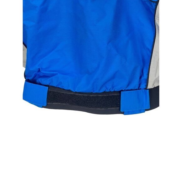 Magic Marine Sailing Jacket Boys Blue Gray 2 Layer Racing Spraytop Waterproof Br - Picture 8 of 16